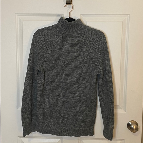 Banana Republic Gray Knit Button Up Sweater Men’s Medium - Picture 6 of 8